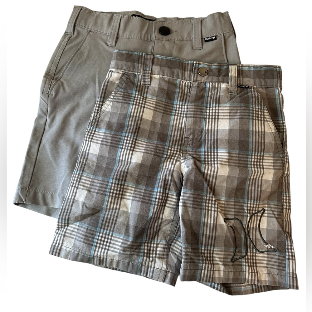 BUNDLE OF BOYS HURLEY SHORTS 🖤SIZE 5/6 -PRELOVED